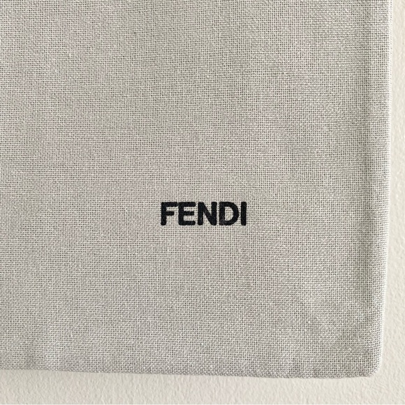 Fendi Large Light Grey Dust Bag - Picture 2 of 6